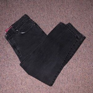 Charcoal Black Jeans 8 Petite